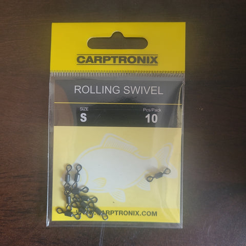 Carptronix rolling swivel small x 10