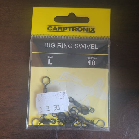 Carptronix big ring swivel L x 10