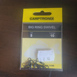 Carptronix big ring swivel small  x 10