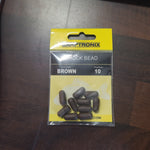 Carptronix shock bead brown x 10