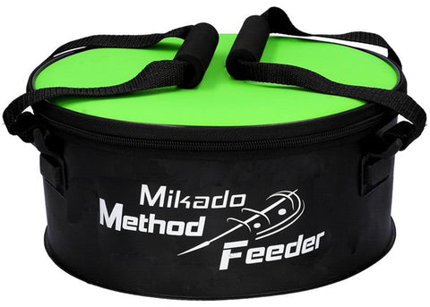 Mikado method feeder bowl with lid.