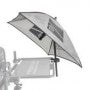 Preston Bait Brolly Grey