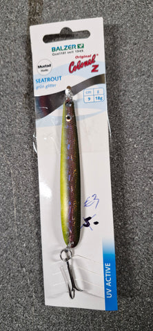 Balzer Colonel Sea Trout grun glitter 9cm 18g (HALF PRICE)