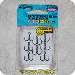 OWNER STINGER TREBLE HOOKS BARBLESS