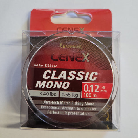BROWNING CLASSIC MONO 0.12MM 1.55 KG 100MT