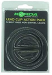 KORDA LEAD CLIP ACTION PACK