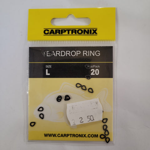 CARPTRONNIX TEARDROP RING LARGE