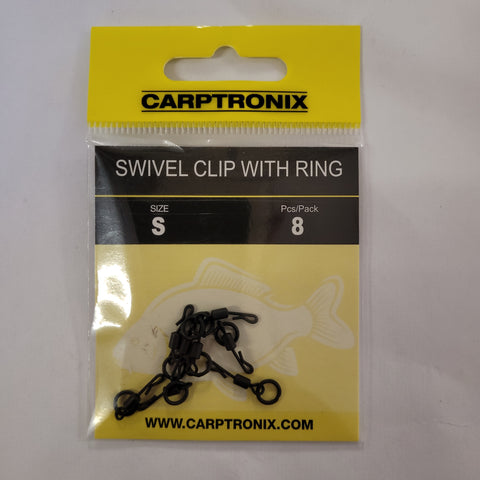 CARPTRONNIX SWIVEL CLIP W/RING S