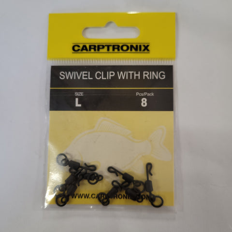 CARPTRONNIX SWIVEL CLIP W/RING LARGE