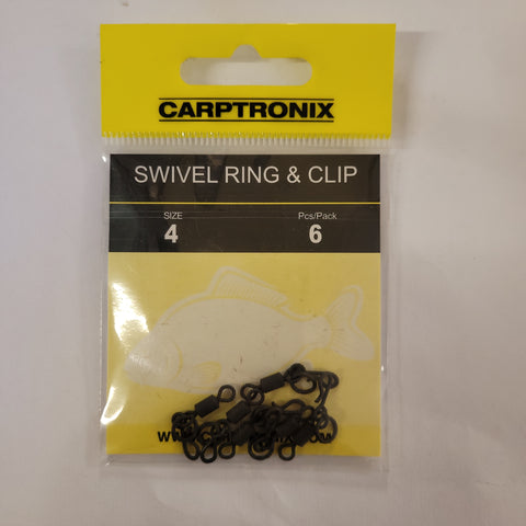 CARPTRONNIX SWIVEL RING & CLIP SIZE 4