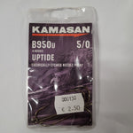 KAMASAN B950U SIZE 5/0 UPTIDE HOOKS