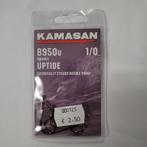 KAMASAN B950U SIZE 1/0 KAMASAN HOOKS