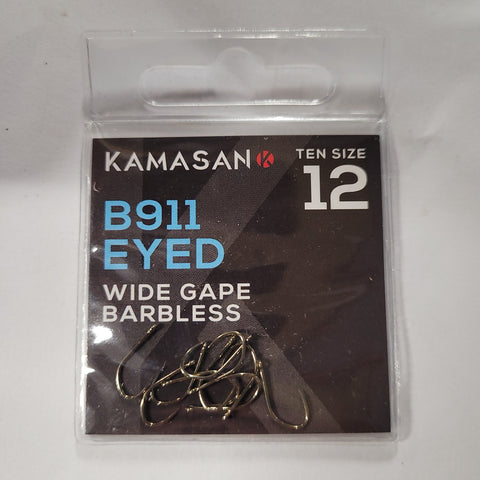 KAMASAN B911 BARBLESS EYED 12