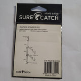 SURE CATCH 2 HOOK BOMBER RIG 2/0