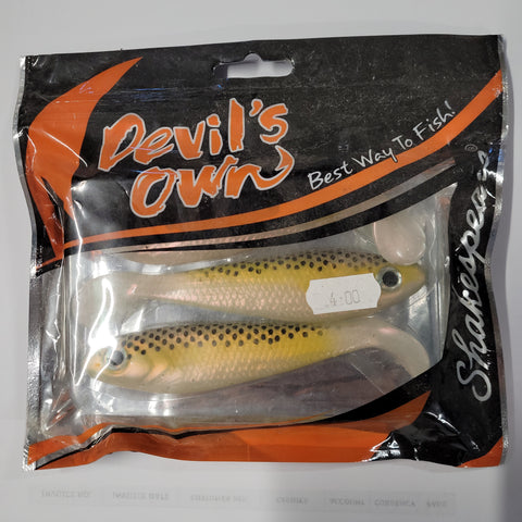 DEVILS OWN SOFT LURE YELLOW FLASH