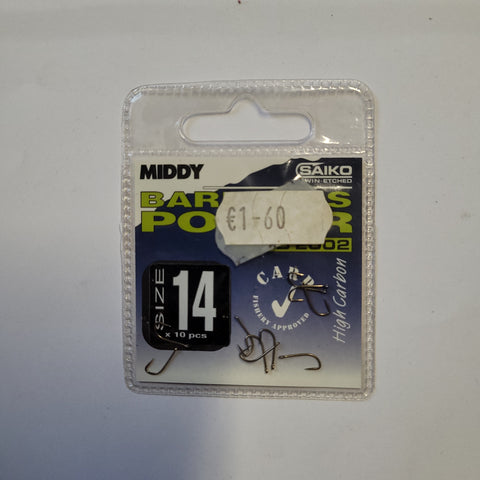 MIDDY BARBLESS POWER E002 14