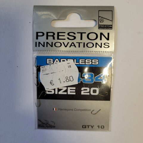 PRESTON PR434 BARBLESS 20