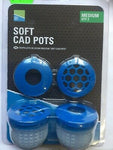 PRESTON SOFT CAD POTS MED X 2